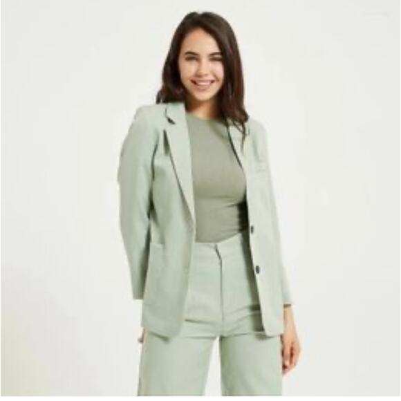 Weekend‎ MaxMara Linen Blazer - Picture 1 of 8